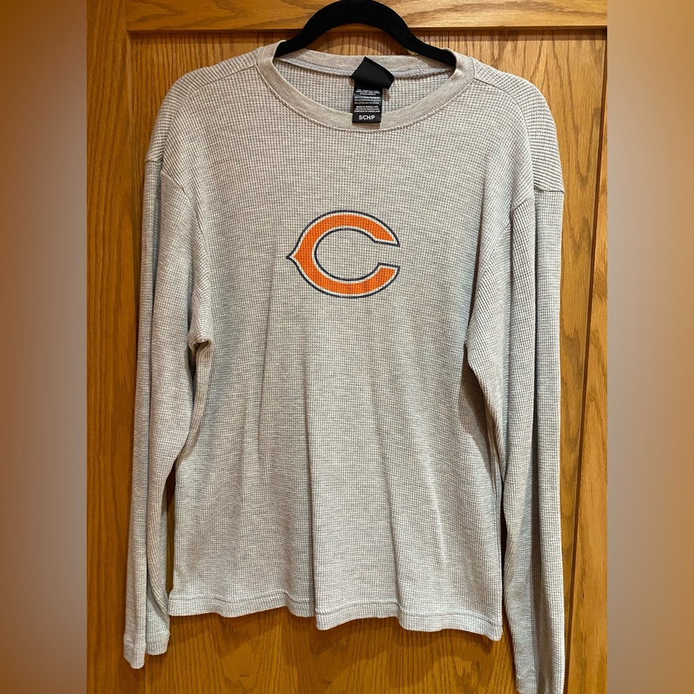 Men’s/unisex Reebok gray Chicago Bears long sleeve thermal size small.
